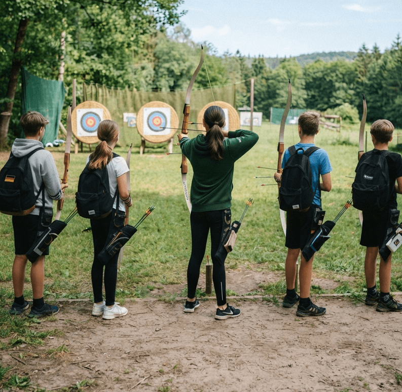 Voller Erfolg im August: Das deutsch-ukrainische Jugend-Bogencamp in Dauchingen vereinte Sport & Gemeinschaft!